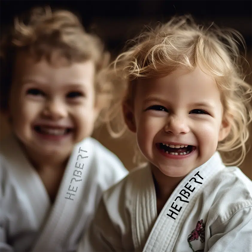 4 jaar oud Judo kinderen