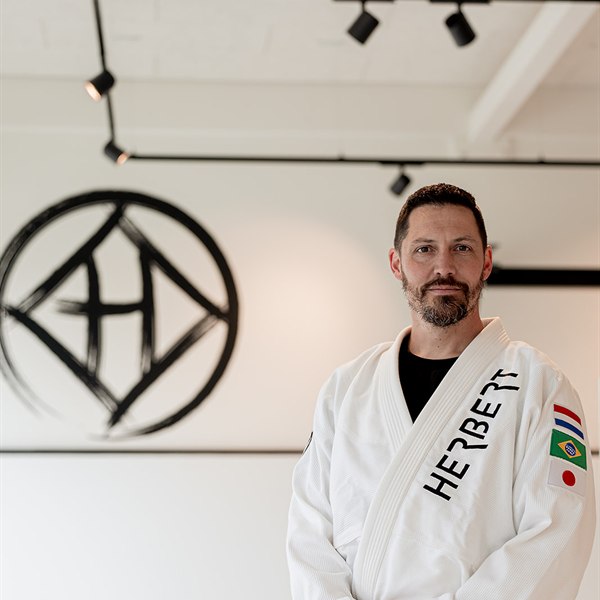 Docenten 10 Maarten van der Vliet, judocoach bij Sportschool Herbert in Ede